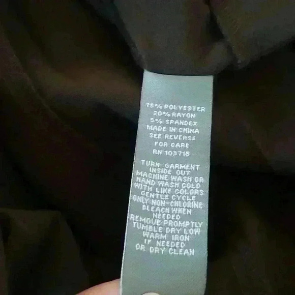 Sharagano Pleat Bottom Brown Dress - Picture 12 of 13